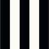 Deluxe Bold Stripes Wallpaper, Black, White