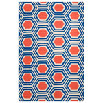 Livabliss - Fallon Area Rug, 2'x3' - As a designer and accomplished ceramic artist, Massachusetts-based Jill Rosenwald has spent decades cultivating her unique and recognizable style. Her collection for Surya includes handmade rugs and exclusive handcrafted accent pillows, all with her mark of graphics sophistication.