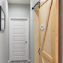 barn door basement