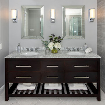 Transitional Master Bathroom Renovation
