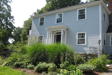 Example of a classic exterior home design in Boston