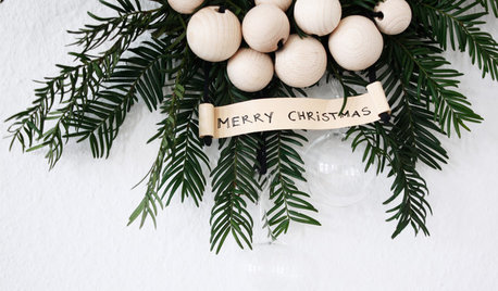 How to Make a Beautifully Simple Fir Wreath
