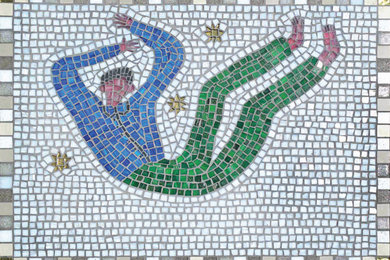 Floating Man Mosaic