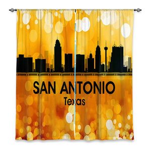 City Lll Houston Texas Window Curtains Contemporary Curtains