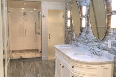 Bathroom - transitional bathroom idea in Boston