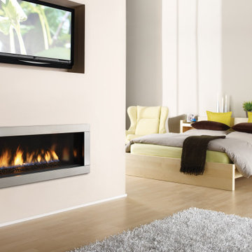Contemporary Gas Fireplaces