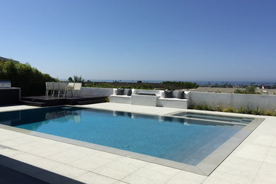 Inspiration for a pool remodel in Orange County