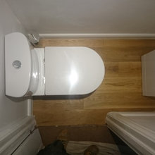 Understair toilet
