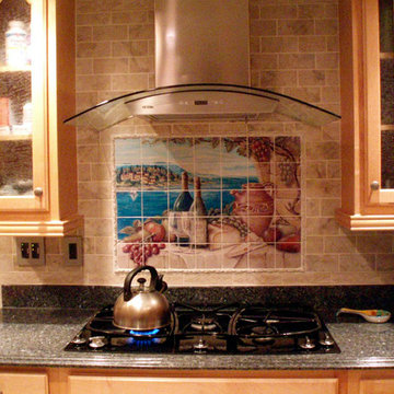 Rita Broughton - Kitchen Backsplash Tile Murals