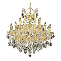 Elegant Lighting - Elegant Lighting 2800D30G/SS Chandelier Maria Theresa - Chandeliers