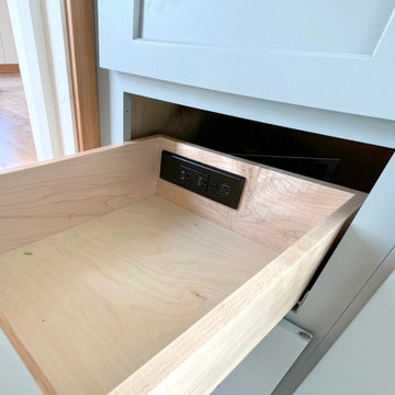 Bathroom Vanity In-Drawer Outlets