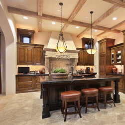 Mediterranean Kitchen Tiles and Stones - Tile