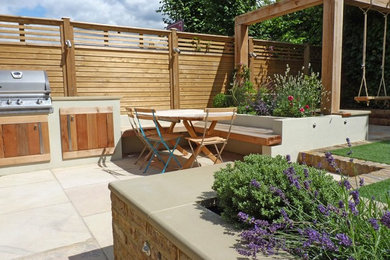 Photo of a garden in London.
