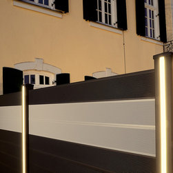 Integrated LED Lighting - Home Fencing And Gates