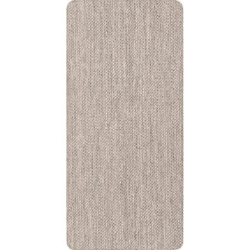 nuLOOM Casual Braided Anti Fatigue Kitchen Comfort Mat, Black White, 18"x30"