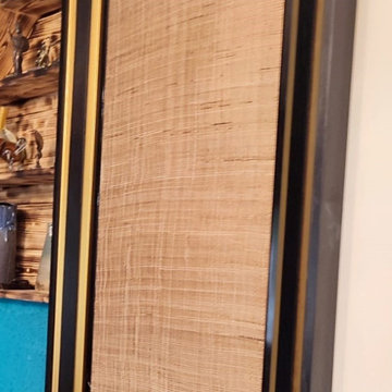 Enveloped in turquoise