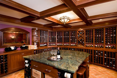 Photo of a wine cellar in Boston.