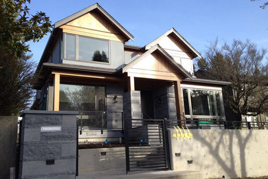 Entryway - contemporary entryway idea in Vancouver