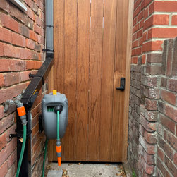 a series of timber gates - Home Fencing And Gates