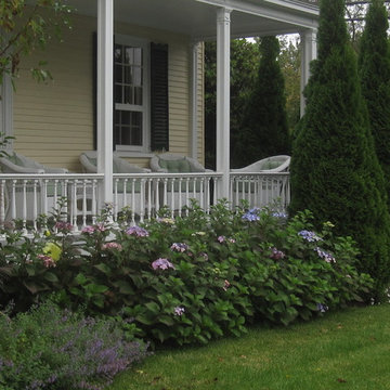 View of side porch
