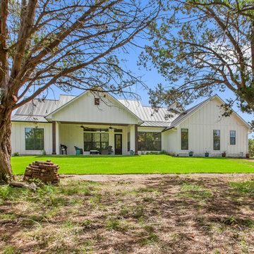 Architectural Designs Farmhouse House Plan 51773HZ Client-Built in Texas