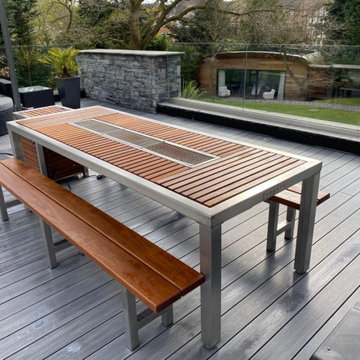 Korean Barbecue Table