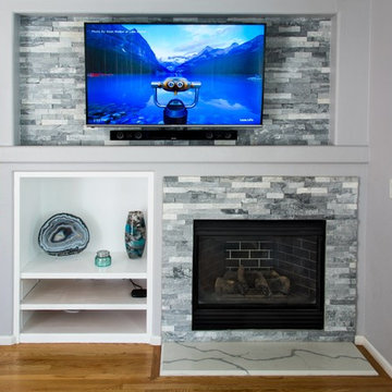 Fireplace Wall Remodel