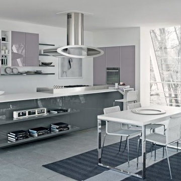 Modern Italian Custom Made Kitchens by LUBE
