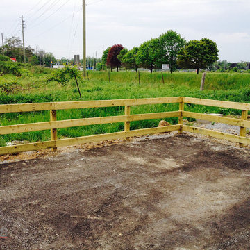 Small Pressure Treated Fence