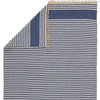 Vibe by Jaipur Living Strand Indoor/ Outdoor Striped Area Rug, Blue/Beige, 8'10"