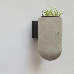 Bentu 'PEI' Concrete Plant Pot - Indoor Pots And Planters