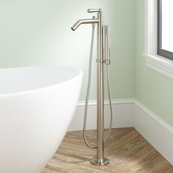 NAPIER FREESTANDING TUB FAUCET AND HAND SHOWER - Tub And Shower Faucet Sets