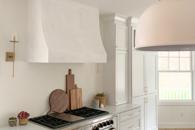 Transitional kitchen photo in Detroit