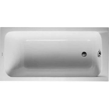 Duravit 700095-REV D-Code 59" Drop In Acrylic Soaking Tub - White