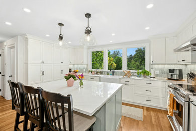 Kitchen photo in Boston