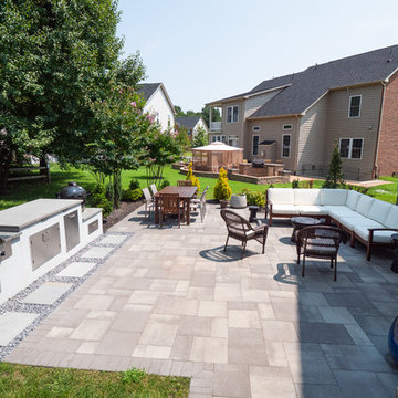 Backyard Patio & Outdoor Kitchen