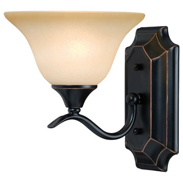 Hardware House Dover Collection Wall Sconce, Classic Bronze