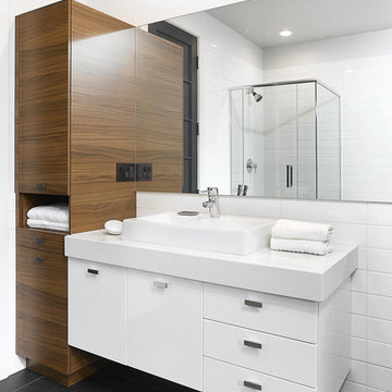 Bathroom storage and sink