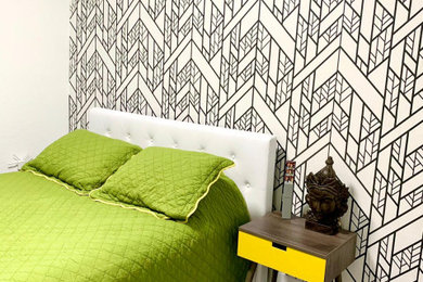 Home design - contemporary home design idea in Miami