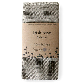 Linen Disktrasa Dishcloth, Natural