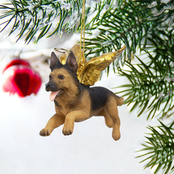 Angel German Shepherd Ornament