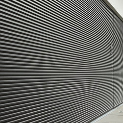 Unique facade cladding for garage - Wall Panels