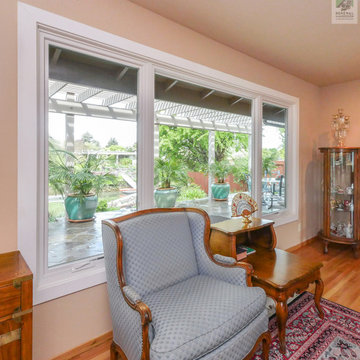 New Windows in Gorgeous Living Room - Renewal by Andersen San Francisco Bay Area