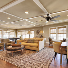 coiffered ceiling - paint
