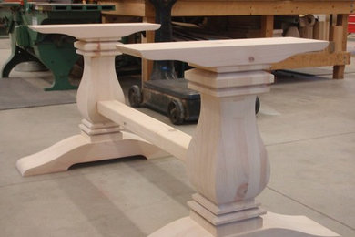 Square turnings/table bases