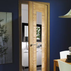 Palermo Oak 1L Glazed Door - Internal Doors