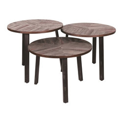 Three Leaves Nesting Tables - Coffee Table Sets