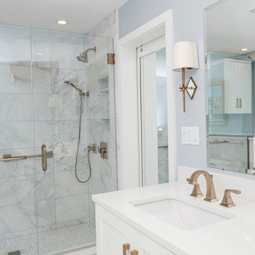 Master Bathroom Remodel - Marble Masterpiece