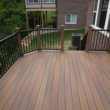 Fiberon Deck w/Aluminum Railing - Fischer Homes- Ft. Thomas, KY area