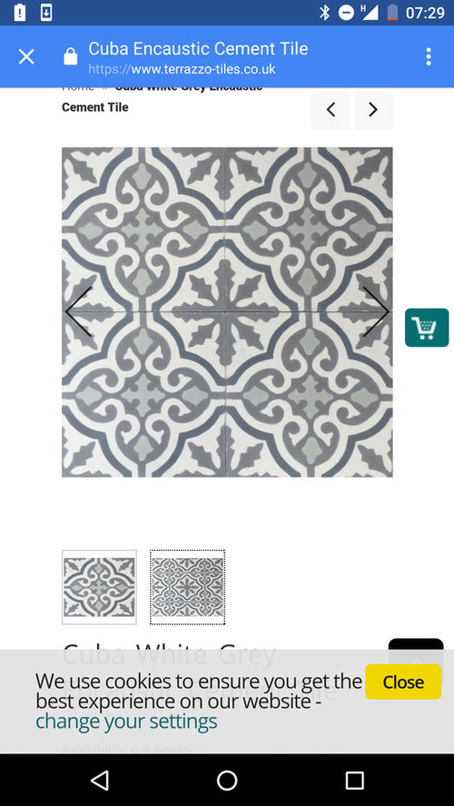 which bathroom tiles?